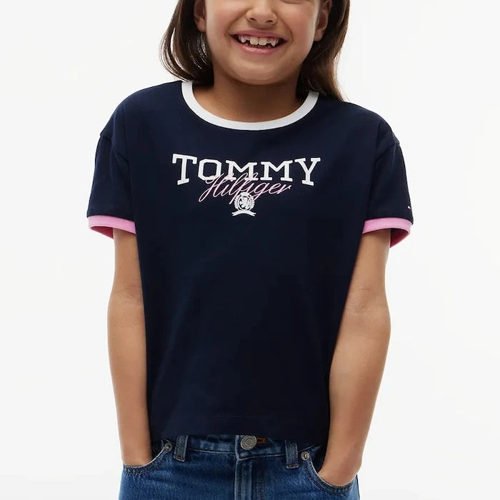 Tommy Hilfiger тениска за деца от памук
