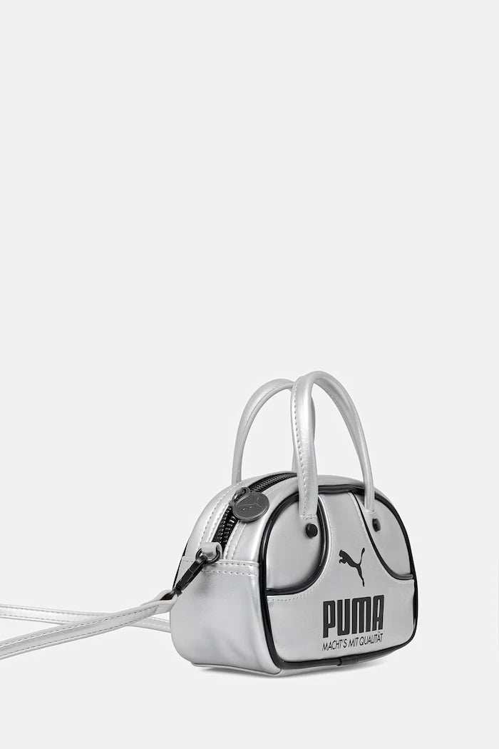 Puma kadın crossbody çanta suni deriden 1976 Metallic Micro Grip