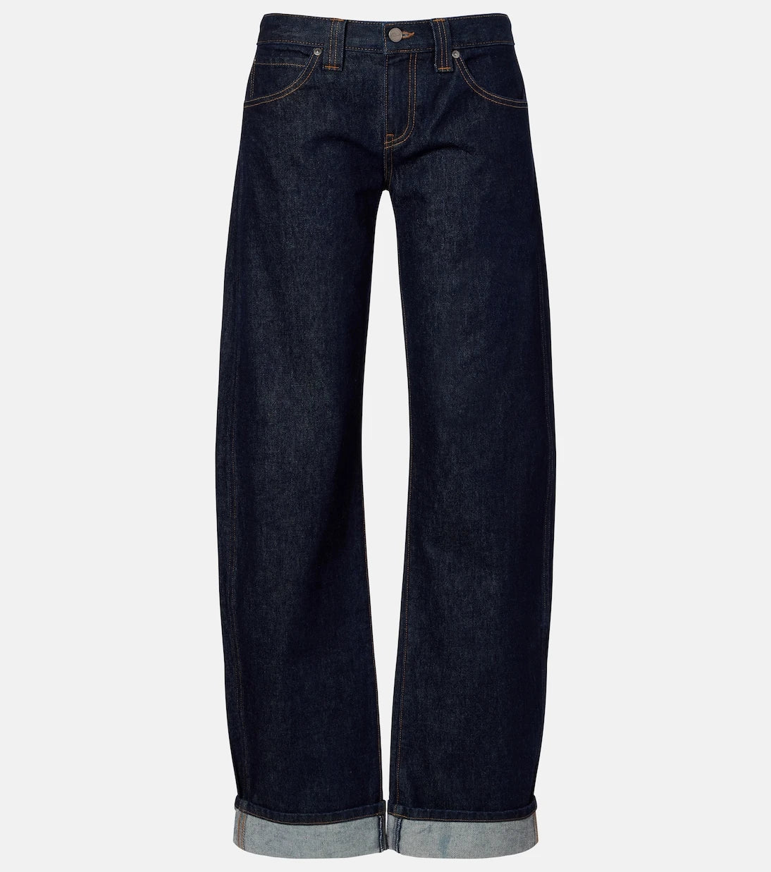 Khaite - Karo mid-rise barrel-leg jeans