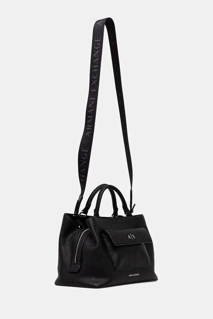 Armani Exchange kadın çantası, suni deriden