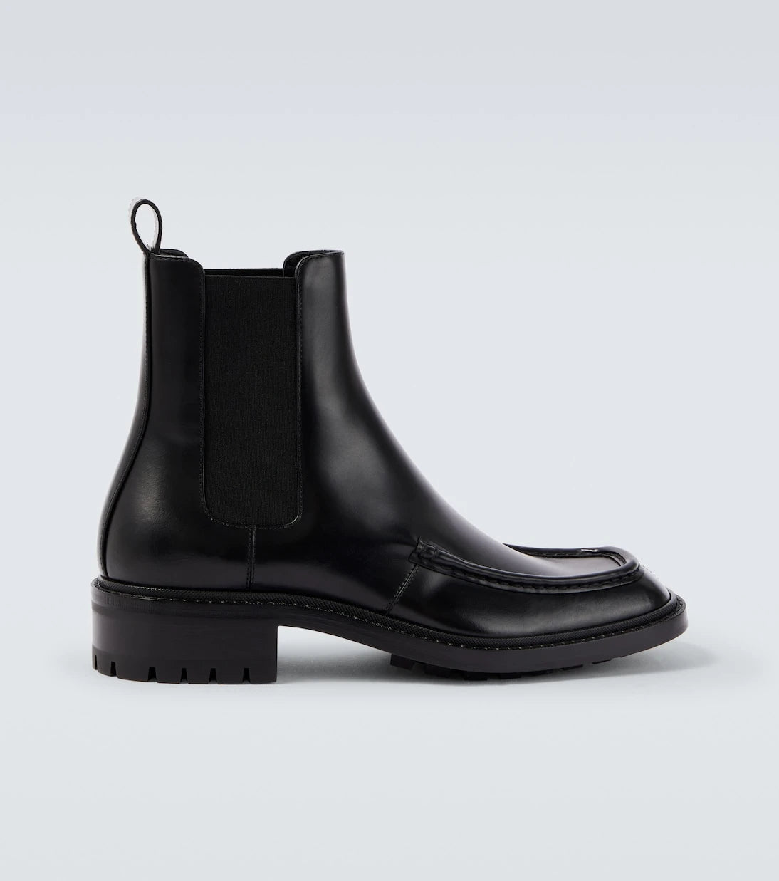 Saint Laurent - حذاء تشيلسي "جو" من الجلد
