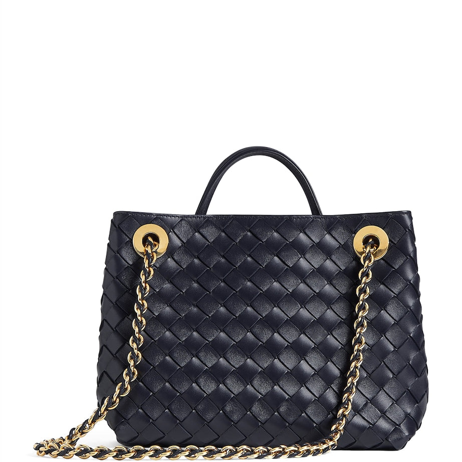 Small Leather Andiamo Chain Shoulder Bag