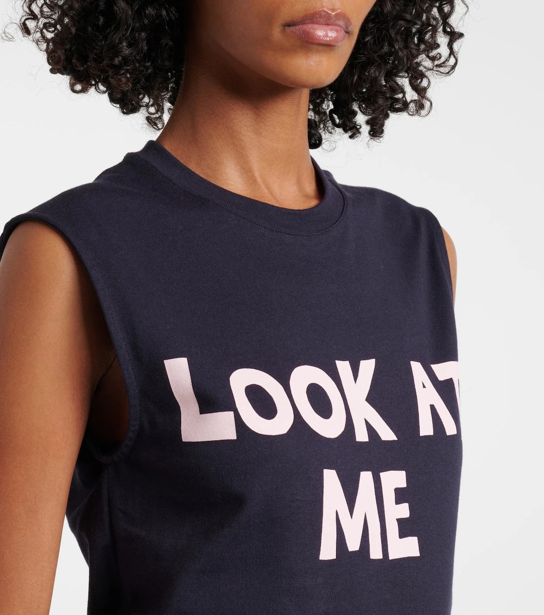 JW Anderson - Printed cotton jersey tank top