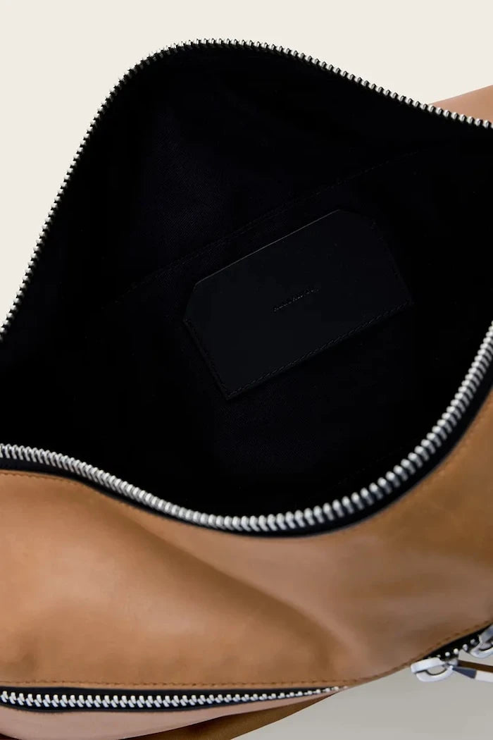 AllSaints шопинг чанта дамска от кожа