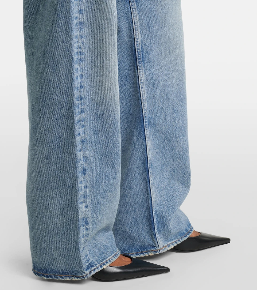 Agolde - Arc Criss Cross wide-leg jeans