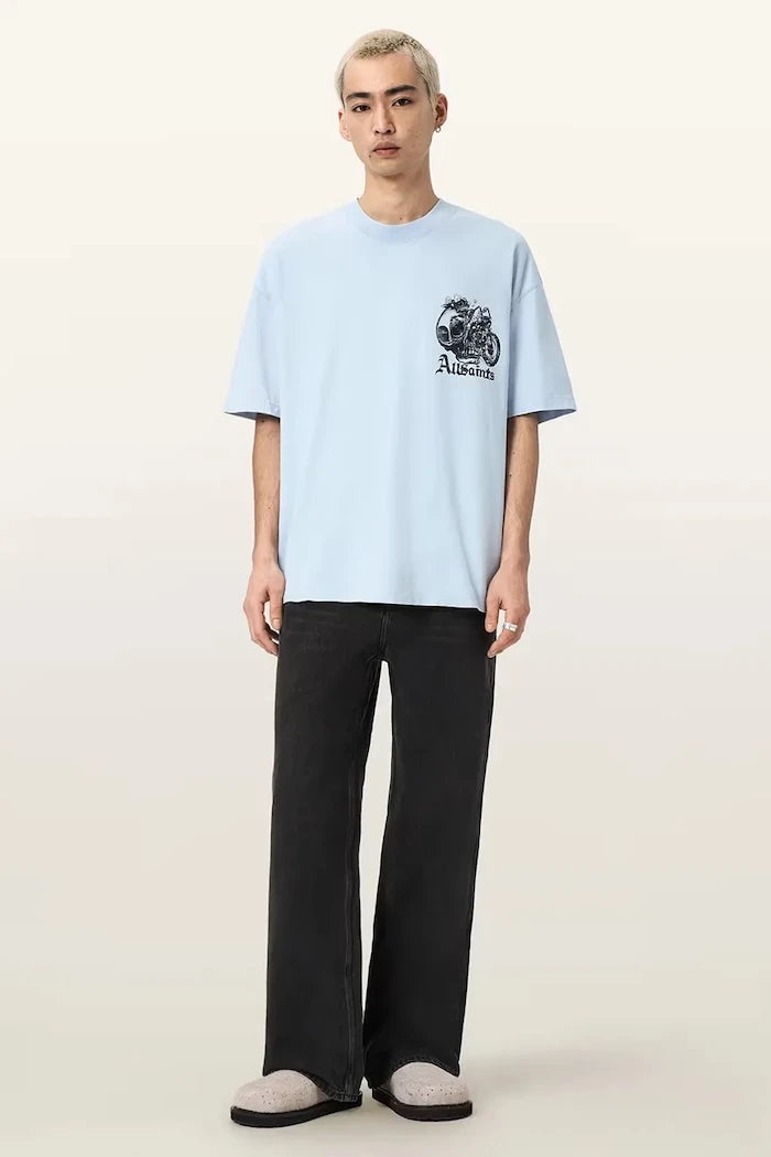 Памучна тениска AllSaints PANHEAD