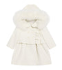 Fox Fur Hood Coat (12-48 Months)