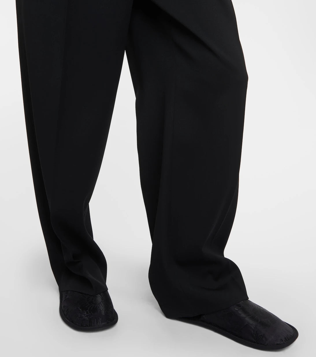The Row - Lonan virgin wool wide-leg pants