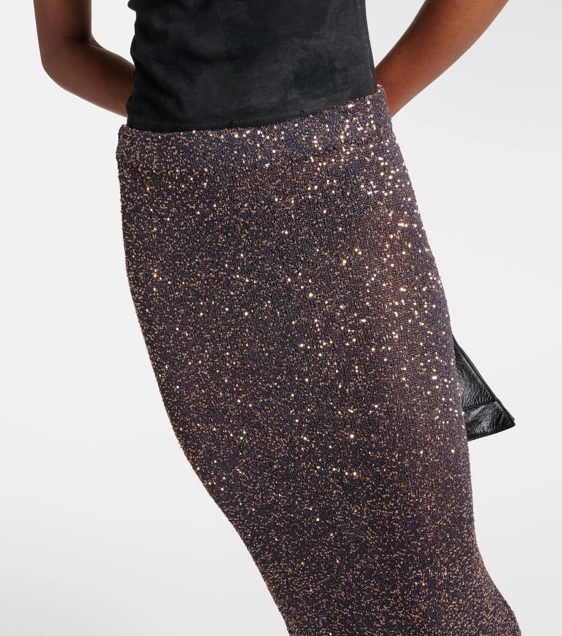 Balenciaga - Sequined maxi skirt