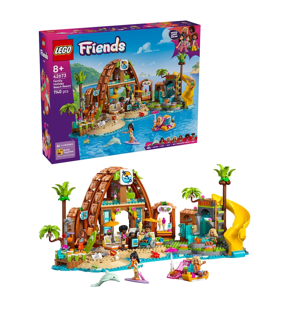 LEGO Friends Family Vacation Beach Resort 42673