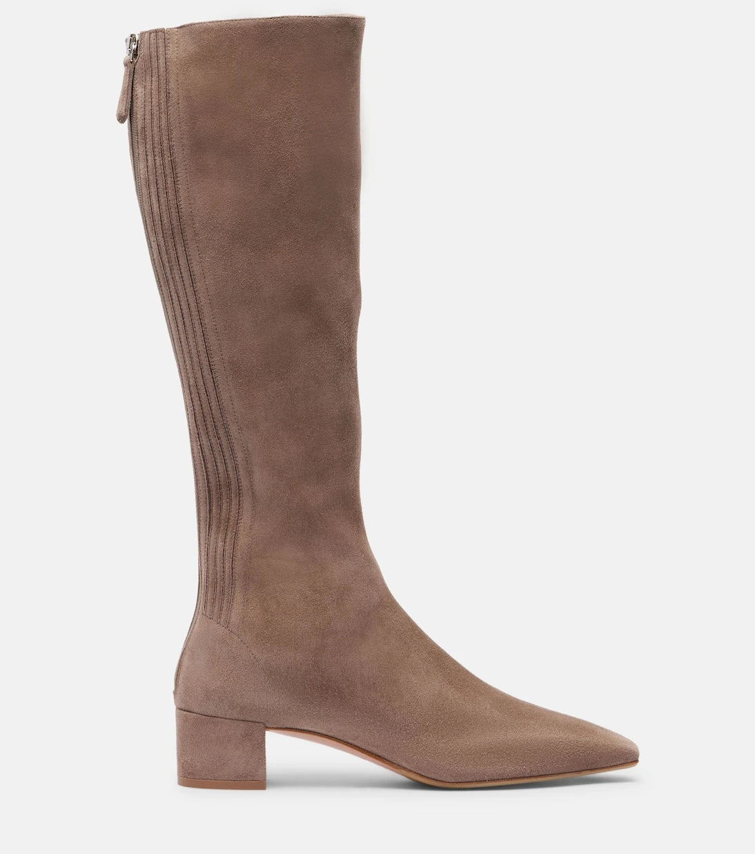 Aquazzura - Saint Honoré 35 suede knee-high boots