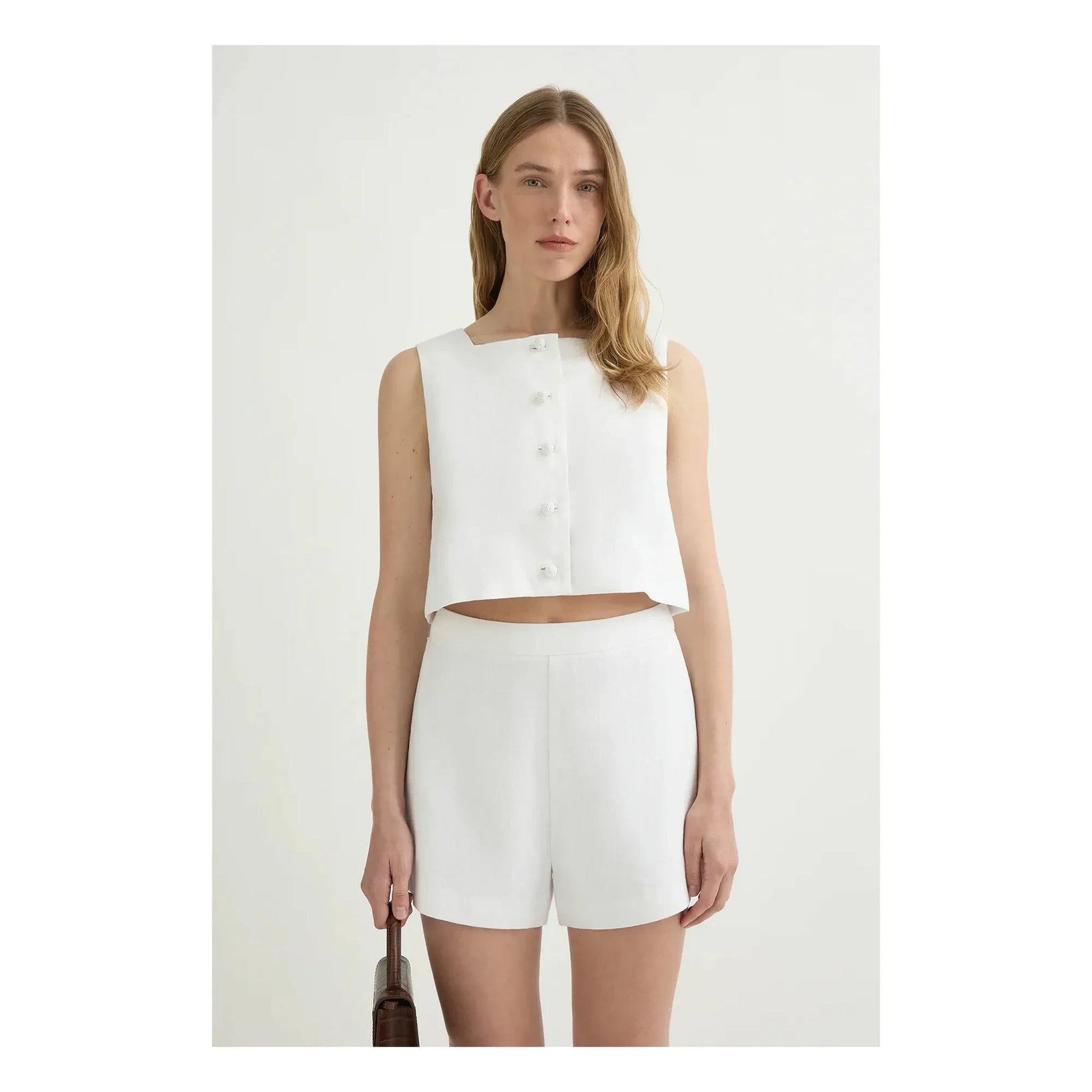 Posse - Top Rio Linen | Ivory