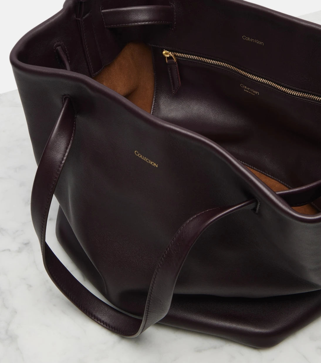 Calvin Klein Collection - Nine Small leather shopper