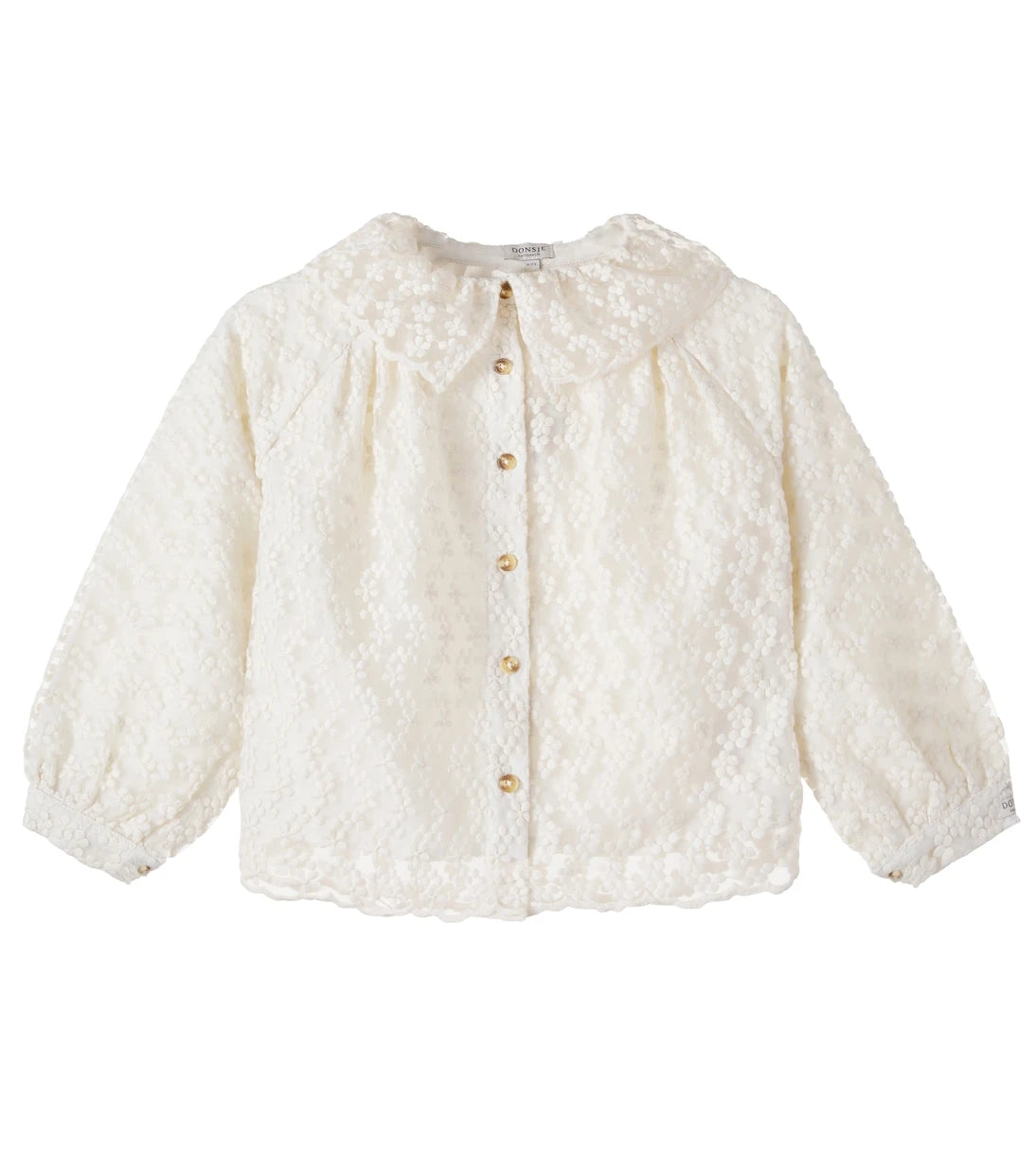 Donsje - Mailien floral cotton-blend shirt