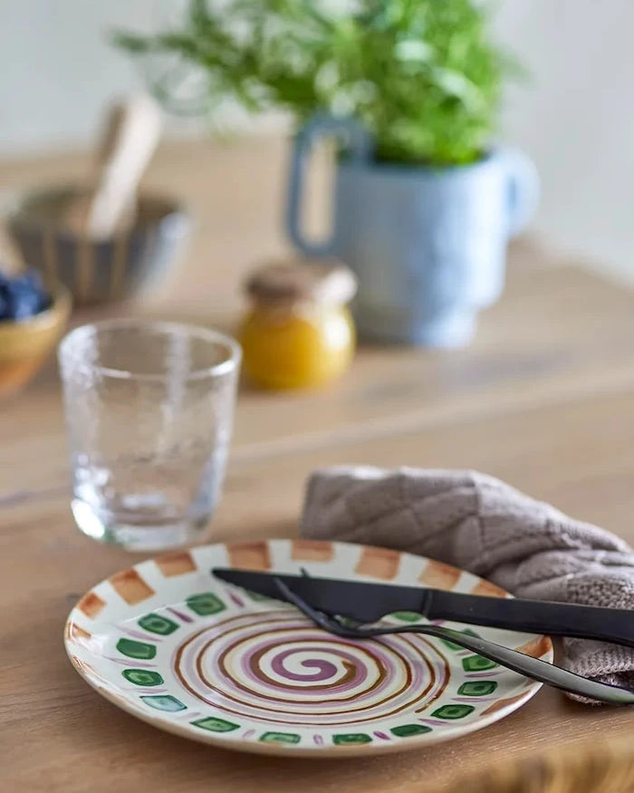 Bloomingville Shama Tatlı Tabağı Seti 20,5 x 2,5 cm (4 Parça)