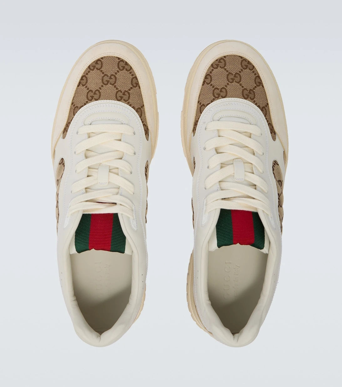 Gucci - Gucci Re-Web GG canvas sneakers