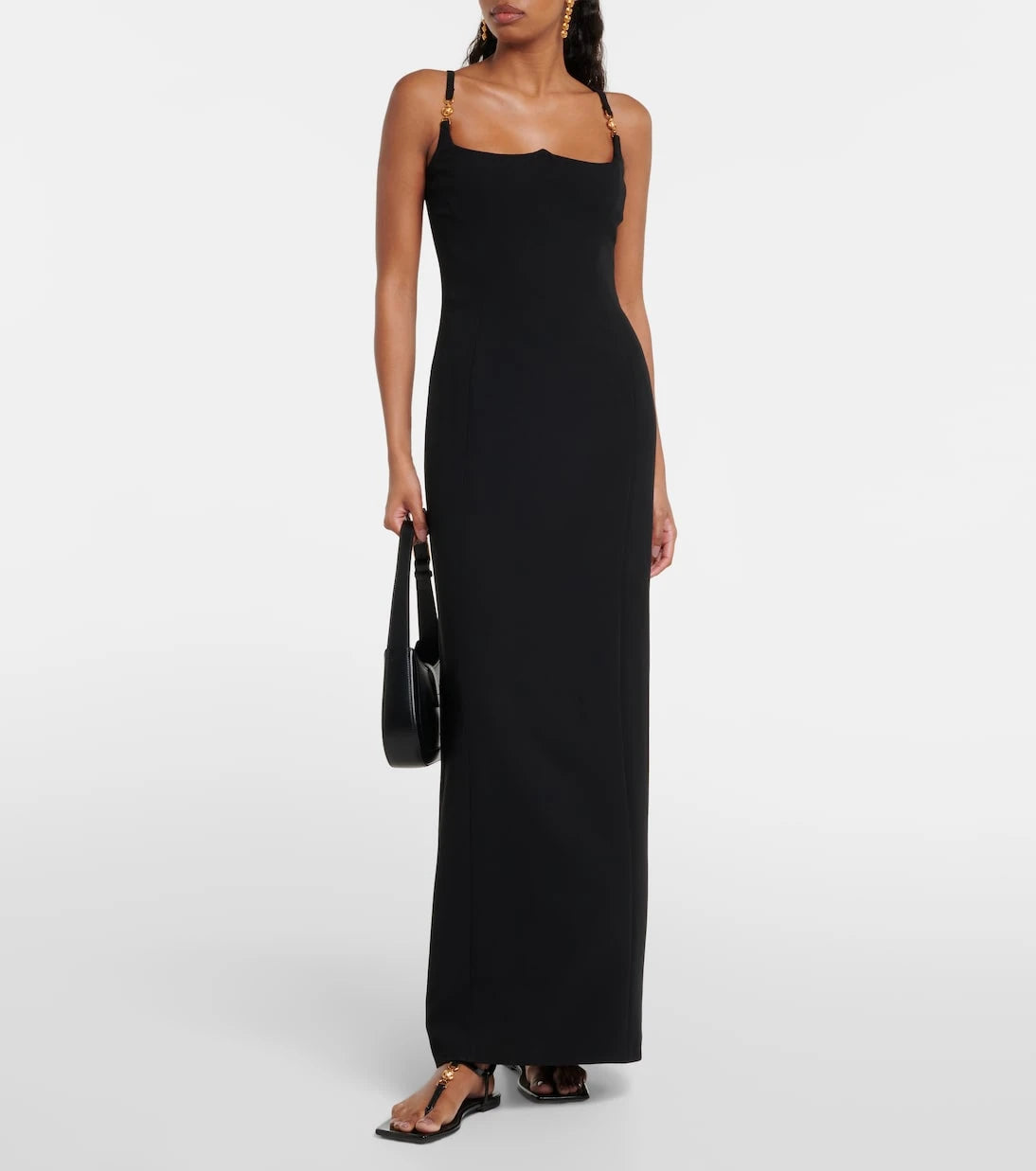 Versace - Medusa '95 deri parmak arası sandalet