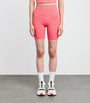 Varley Pink FreeSoft High-Rise Shorts