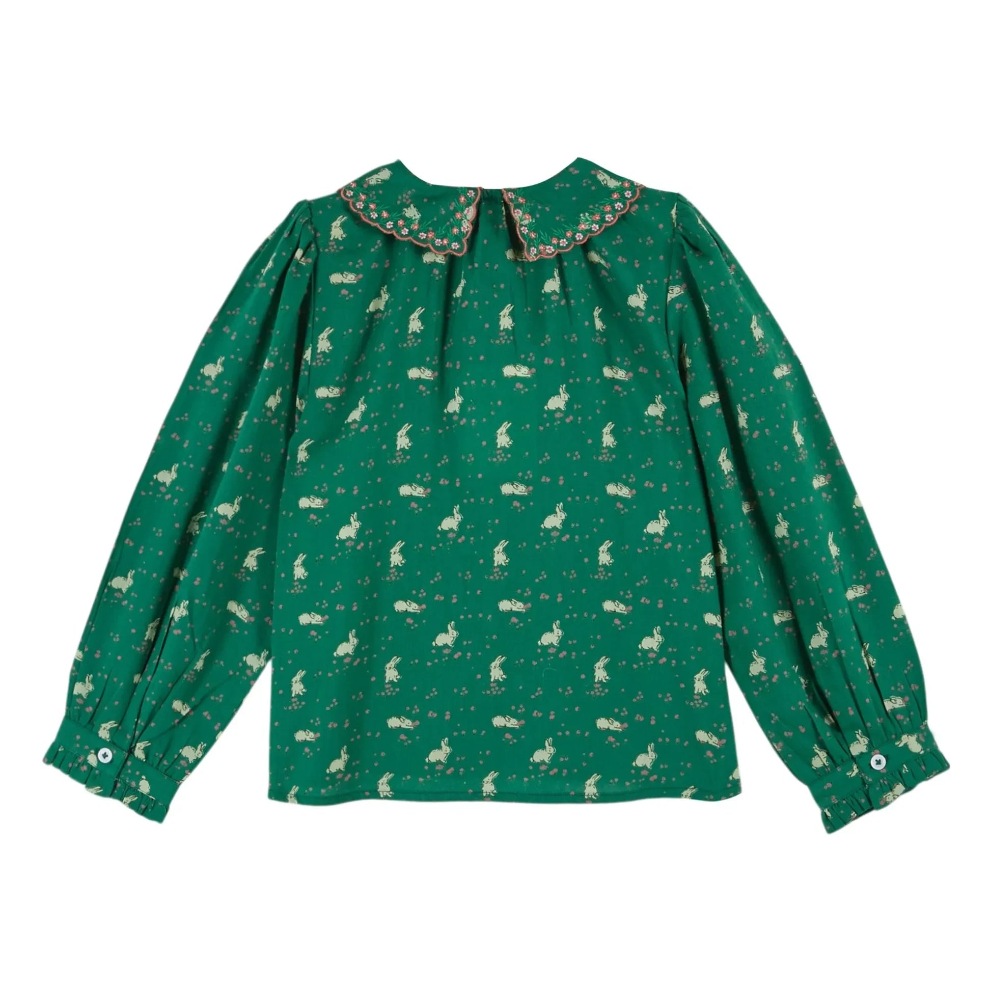 Emile et Ida - Lapinou Blouse | Green
