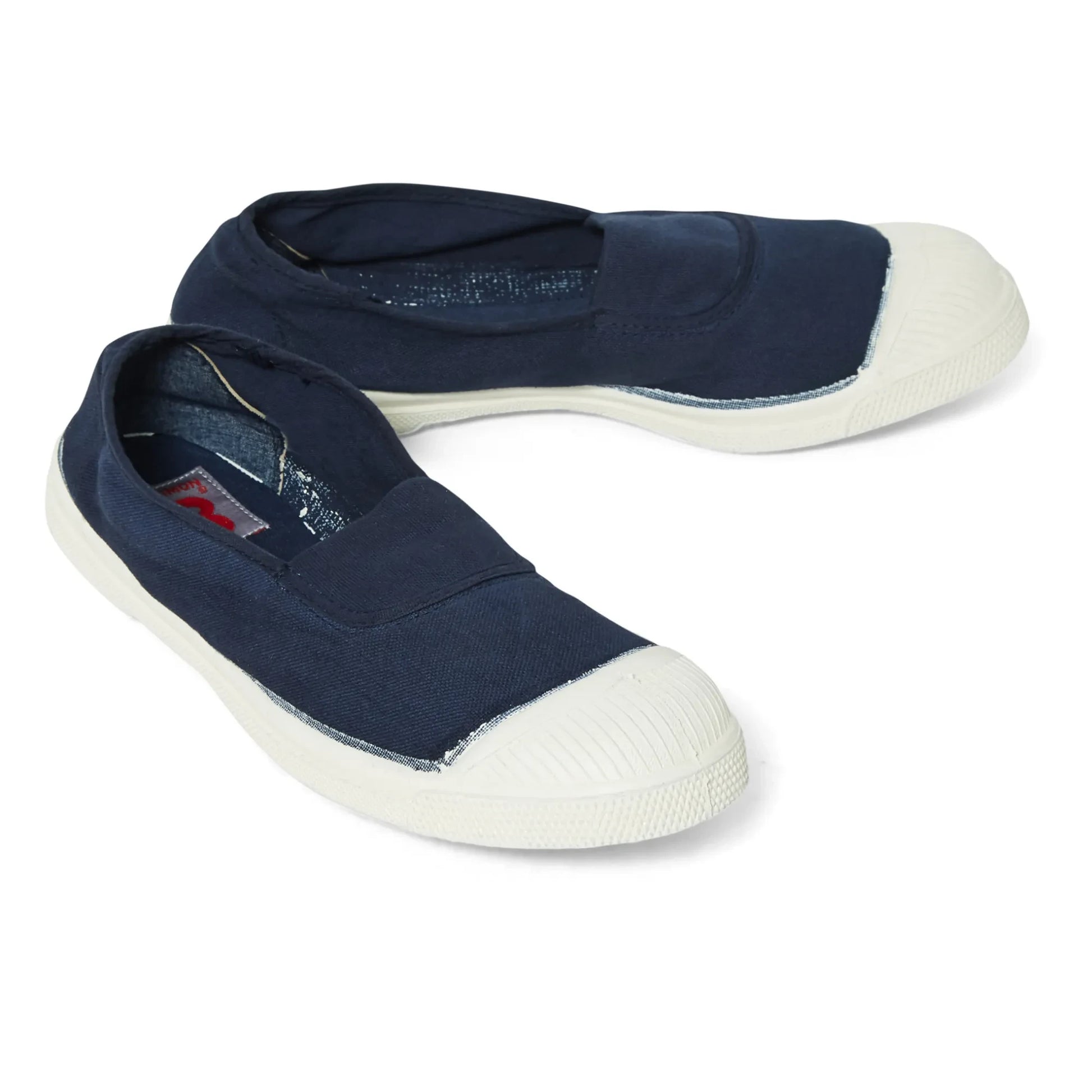 Bensimon - Elastic Vegan Tennis Shoes | Navy blue