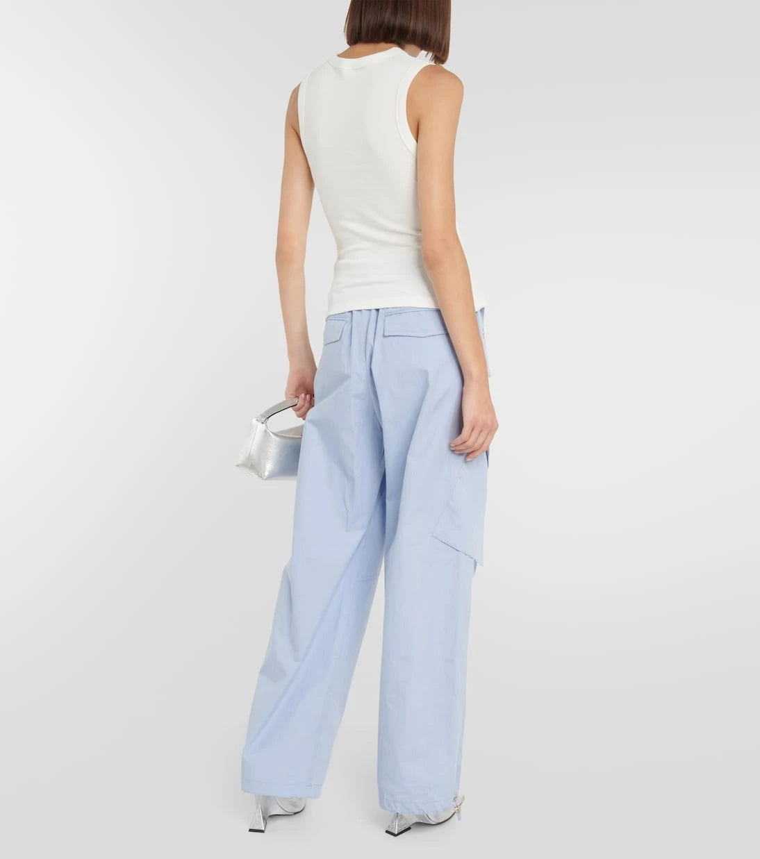 Dion Lee - توب بقصّات من مزيج القطن