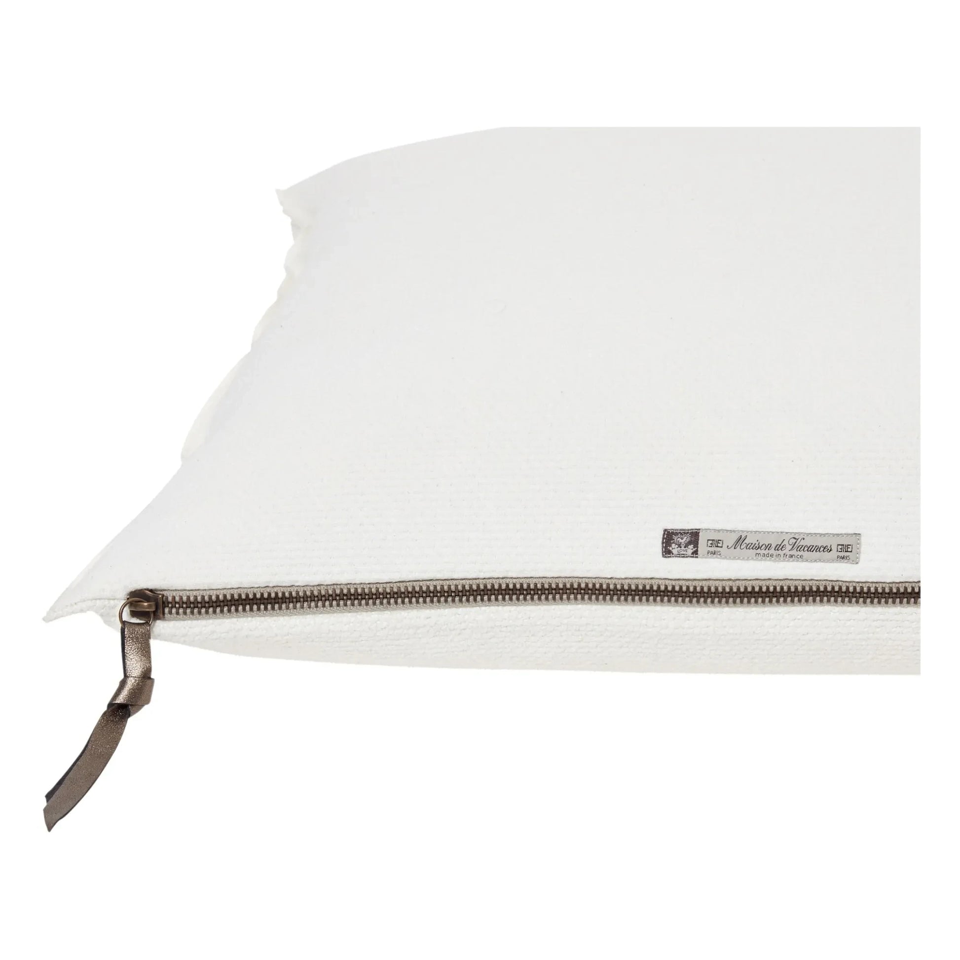 Maison de Vacances - Vice Versa Formentera canvas cushion | White