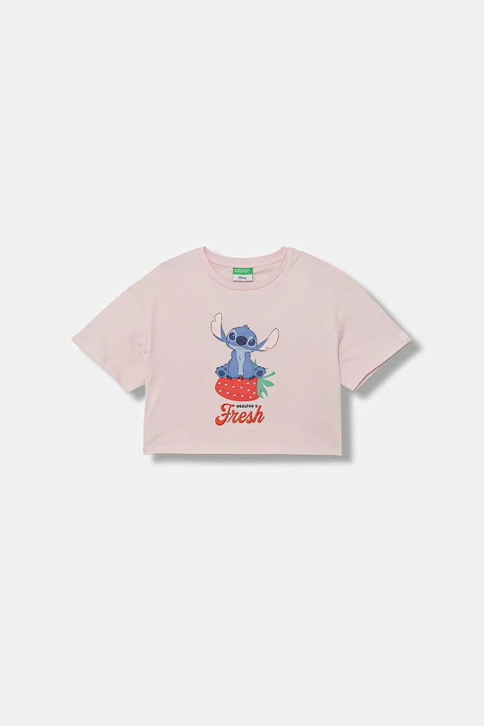 United Colors of Benetton çocuk pamuklu tişört