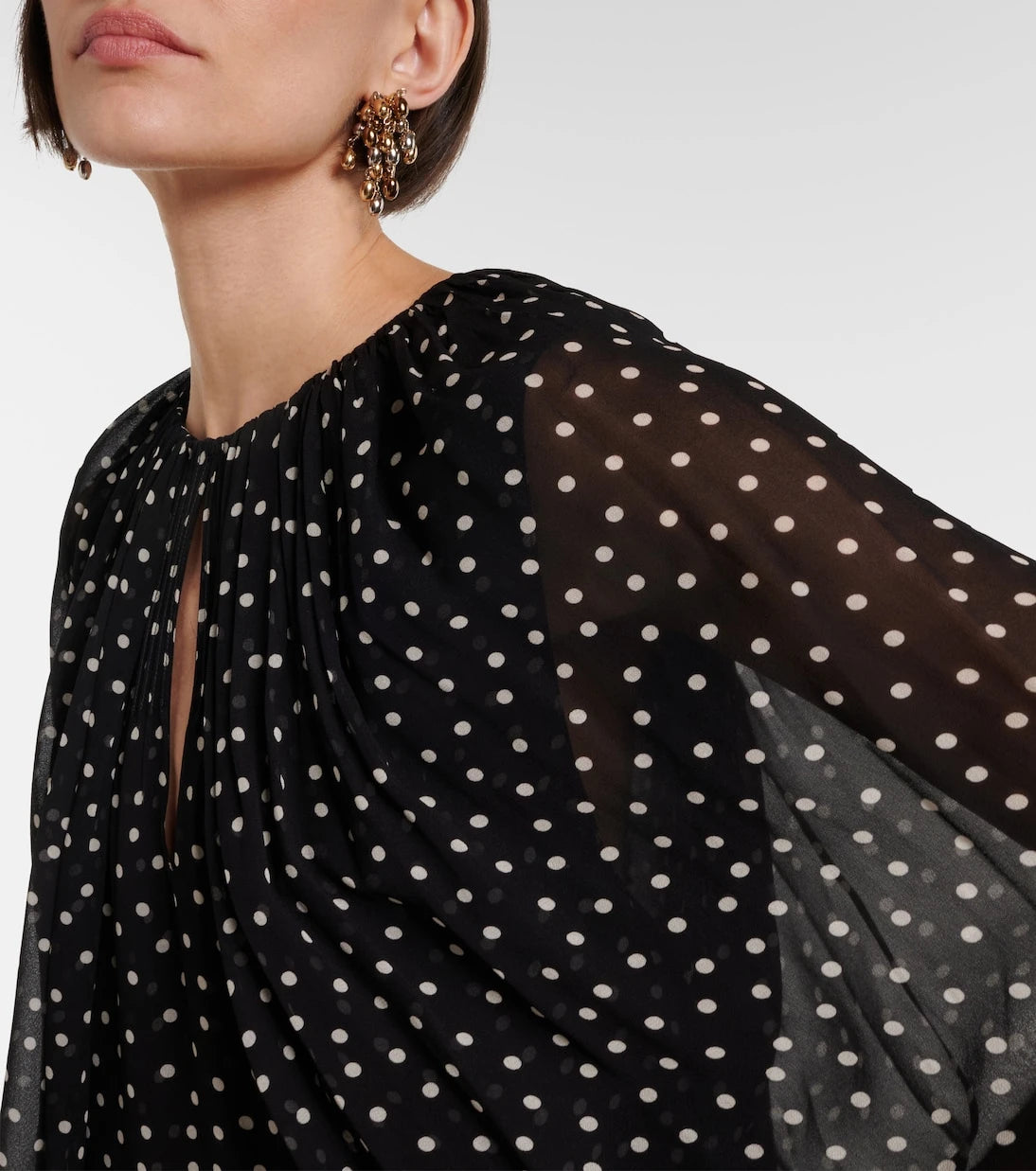 Dorothee Schumacher - Dancing Dots polka-dot maxi dress