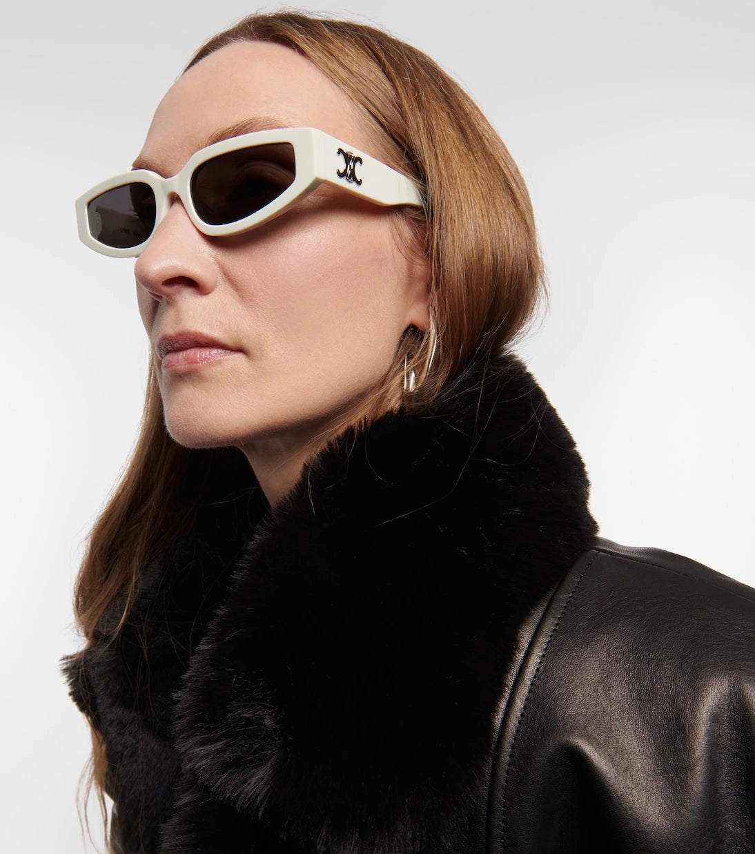 Celine Eyewear - Triomphe rectangular sunglasses