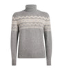Eleventy Multi Cashmere-Blend Jacquard Sweater