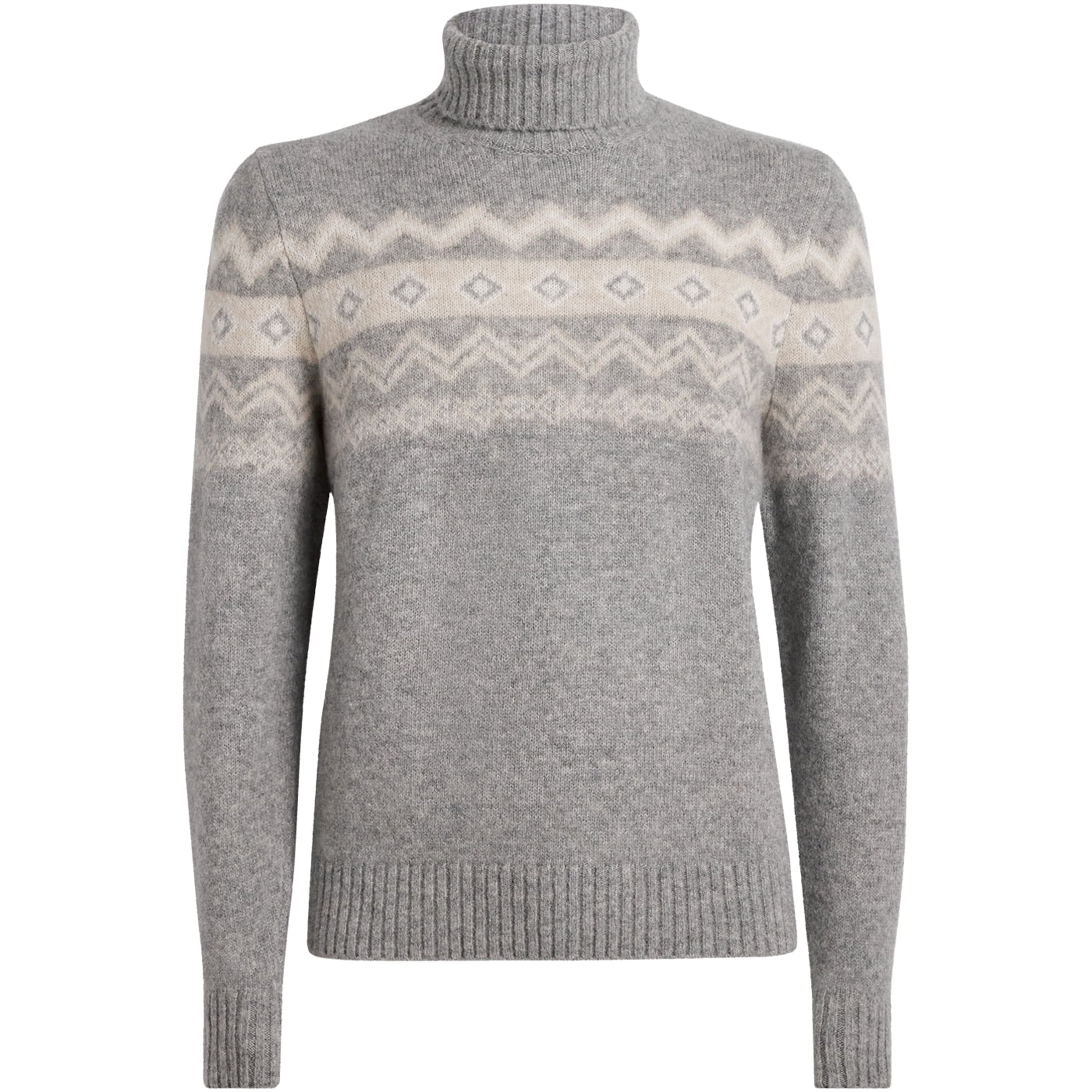 Eleventy Multi Cashmere-Blend Jacquard Sweater