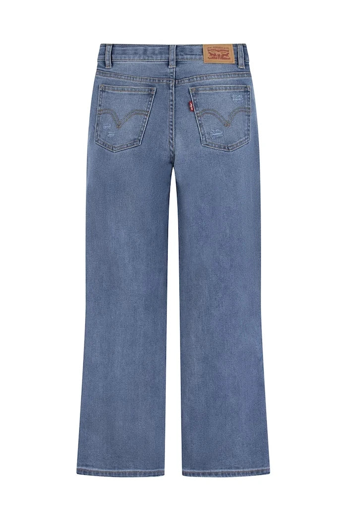 Детски дънки Levi's WIDE LEG JEANS