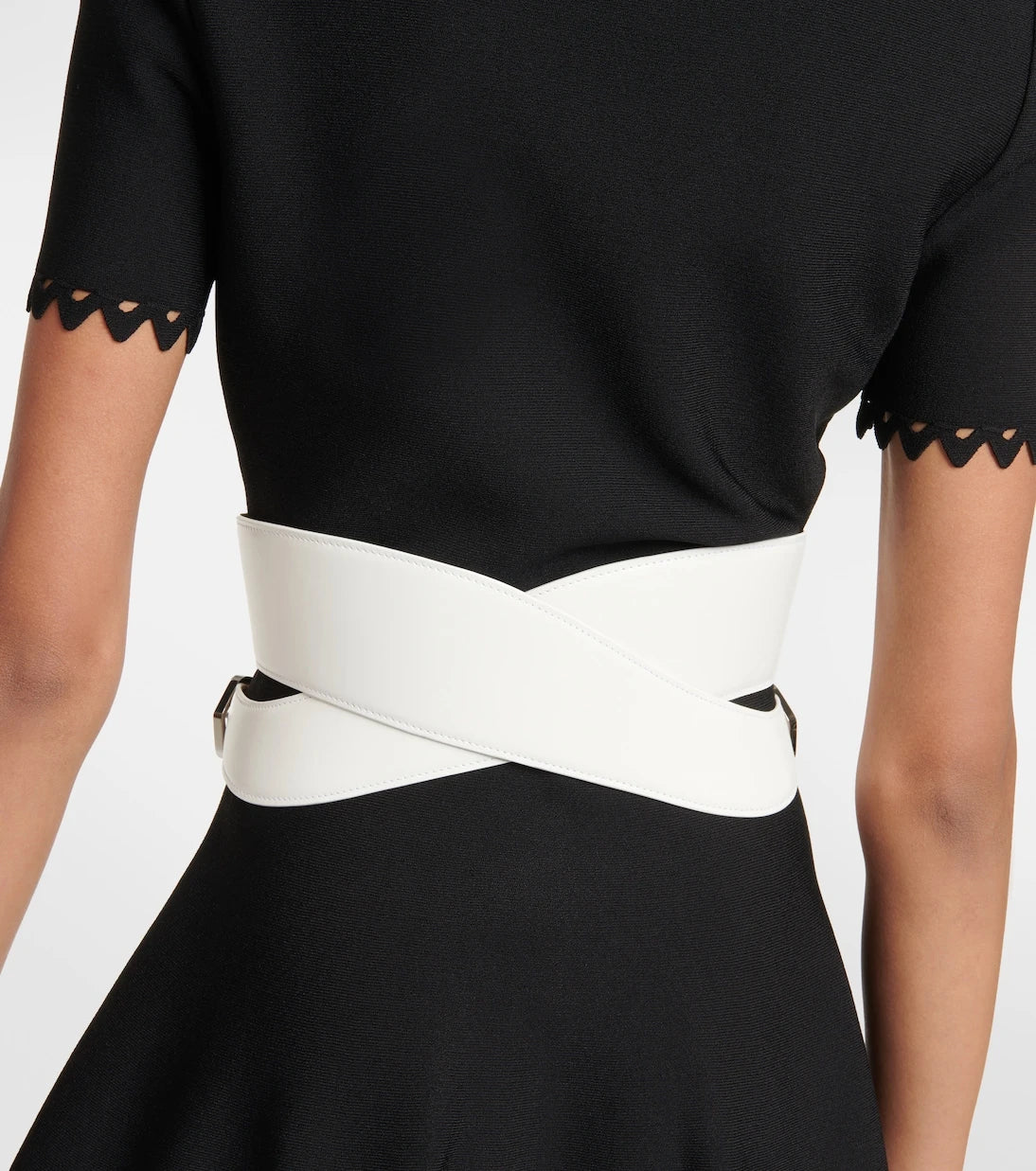 Alaïa - Cut-out leather belt
