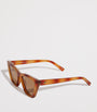 Le Specs Multi Tortoiseshell Cat Eye Velodrome Sunglasses