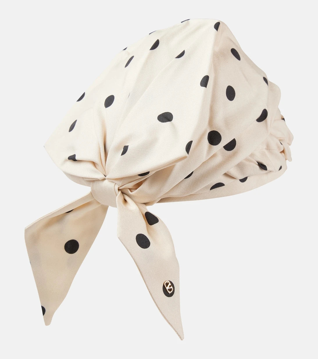 Valentino - Polka-dot silk head wrap