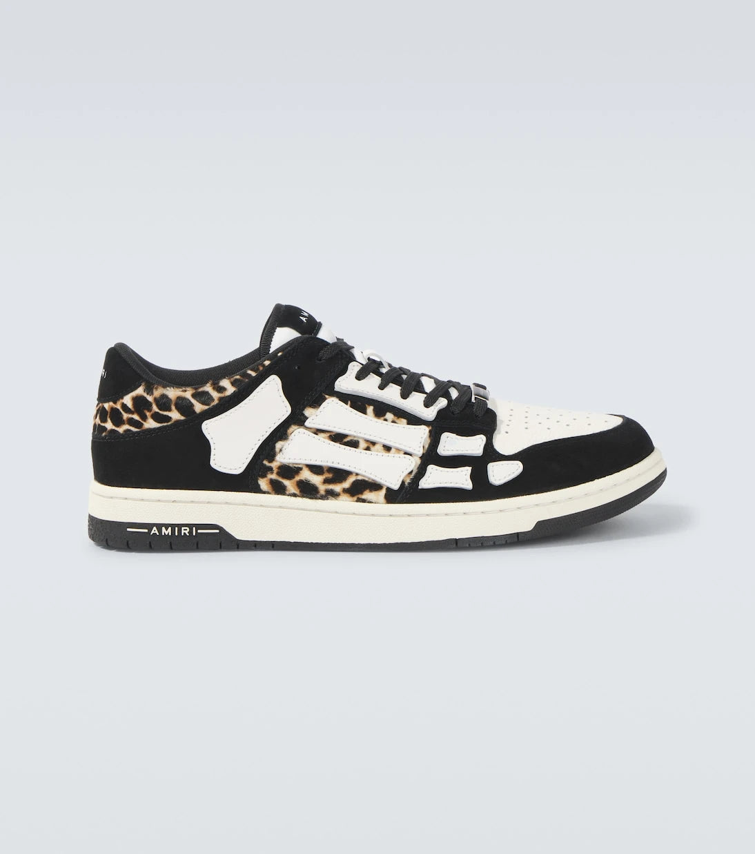 Amiri - Leopard Skel Top Low leather sneakers