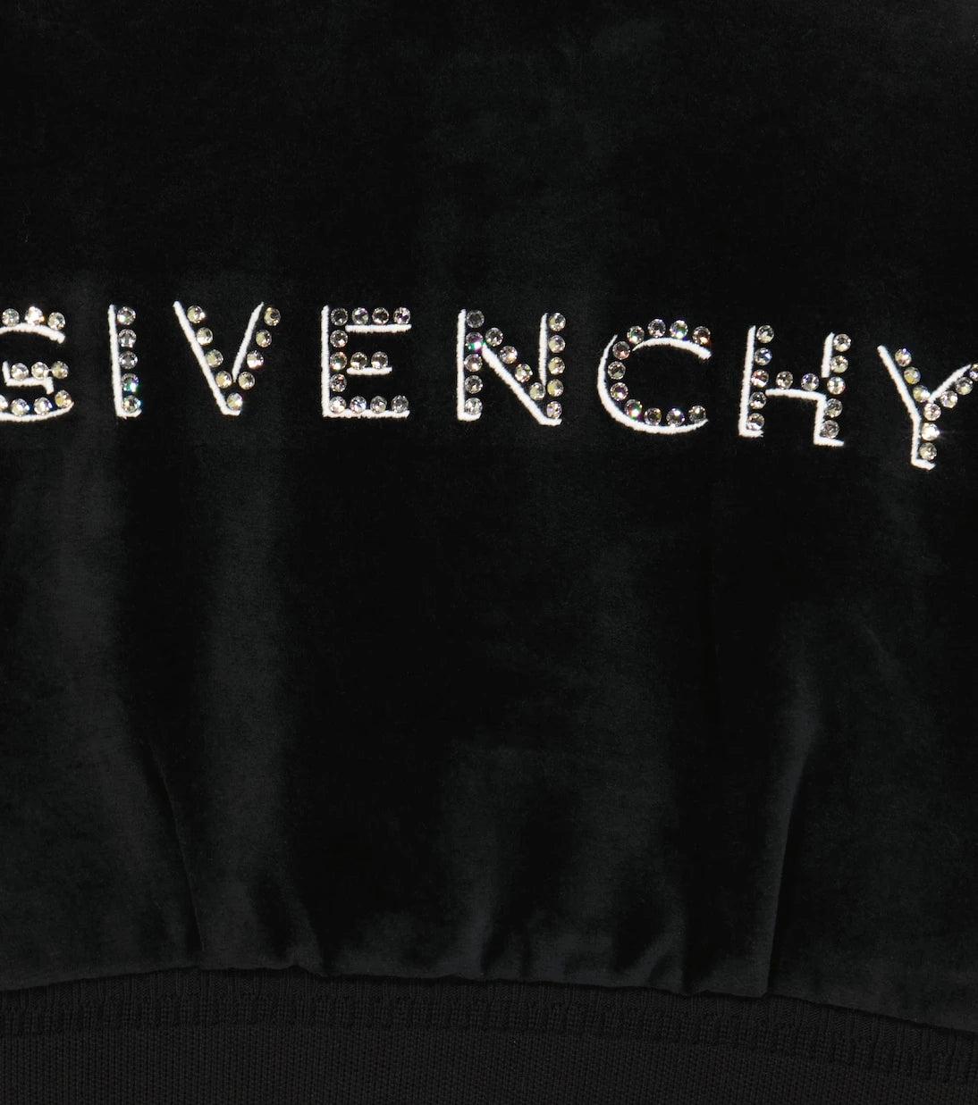 Givenchy Kids - Velvet cardigan