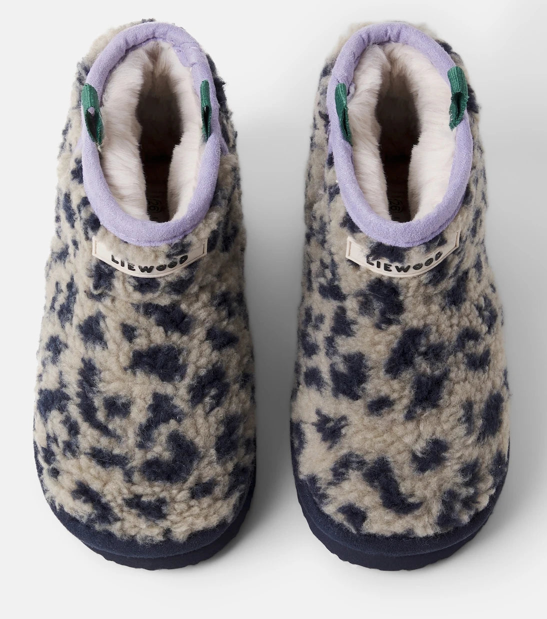 Liewood - Albi printed teddy snow boots