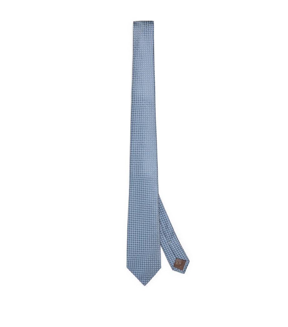 Canali Silk Jacquard Tie