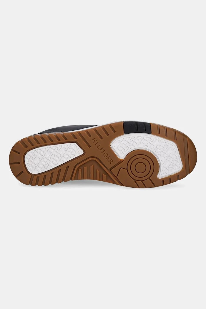 Tommy Hilfiger TH BASKET BETTER MIX LTH Deri Spor Ayakkabı