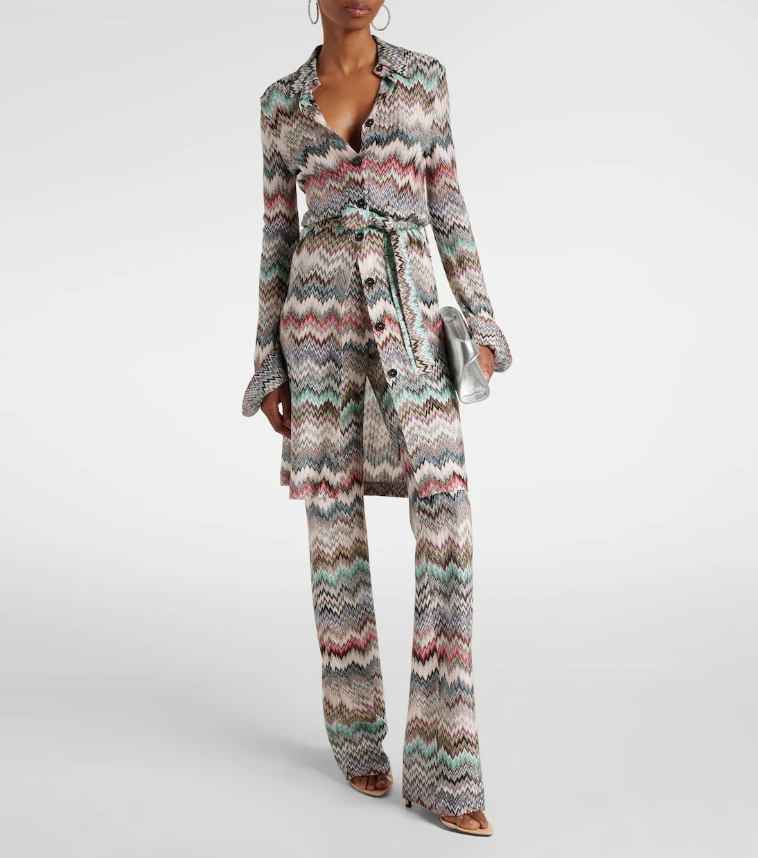 Missoni - Zigzag flared pants