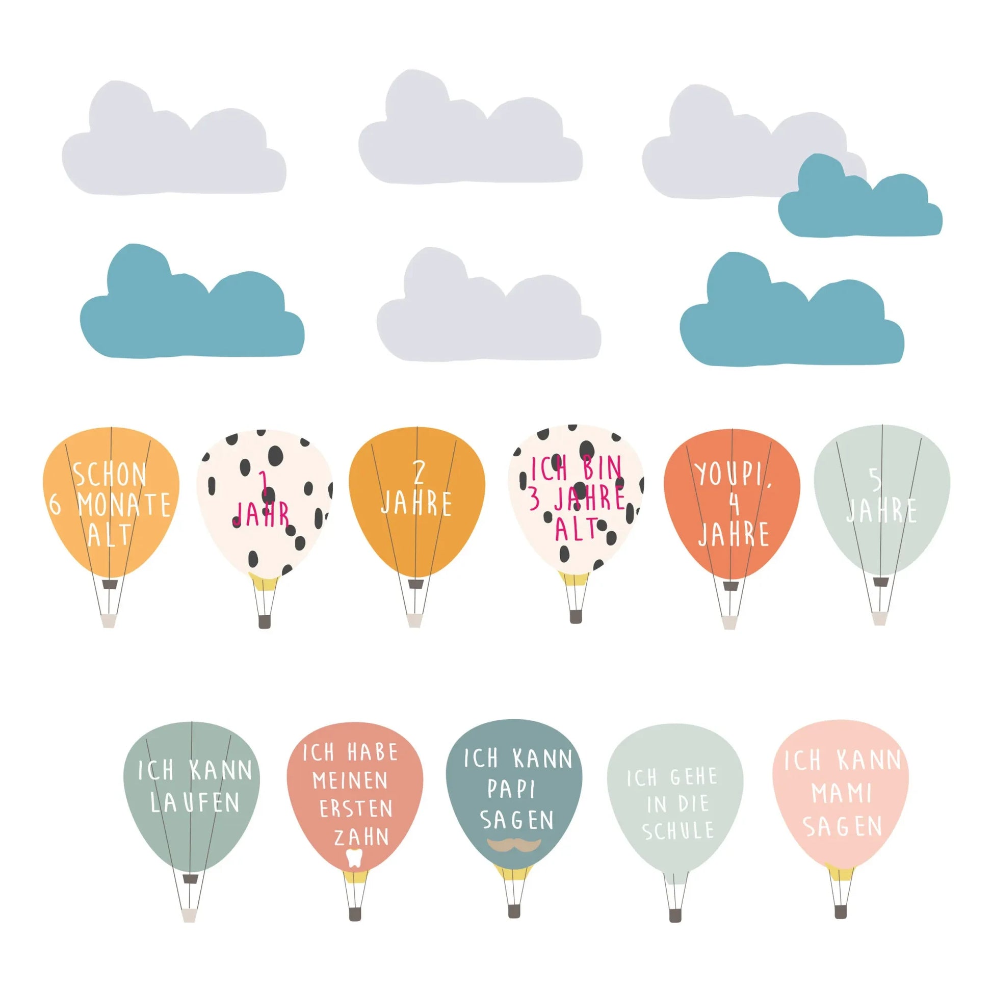 MIMI'lou - Safari Height Growth Chart - DE