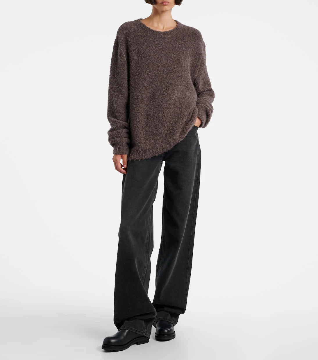 The Row - Leorina cashmere, alpaca, and silk sweater