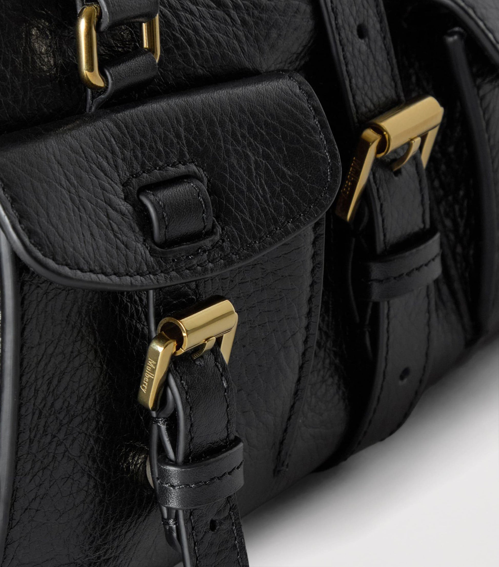 Small Leather Roxanne Top-Handle Bag