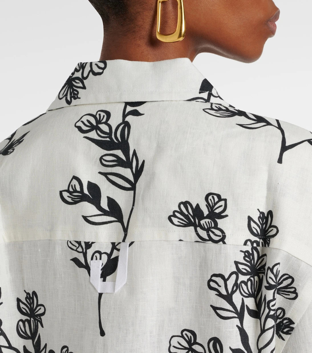 Jacquemus - Jean floral linen bowling shirt