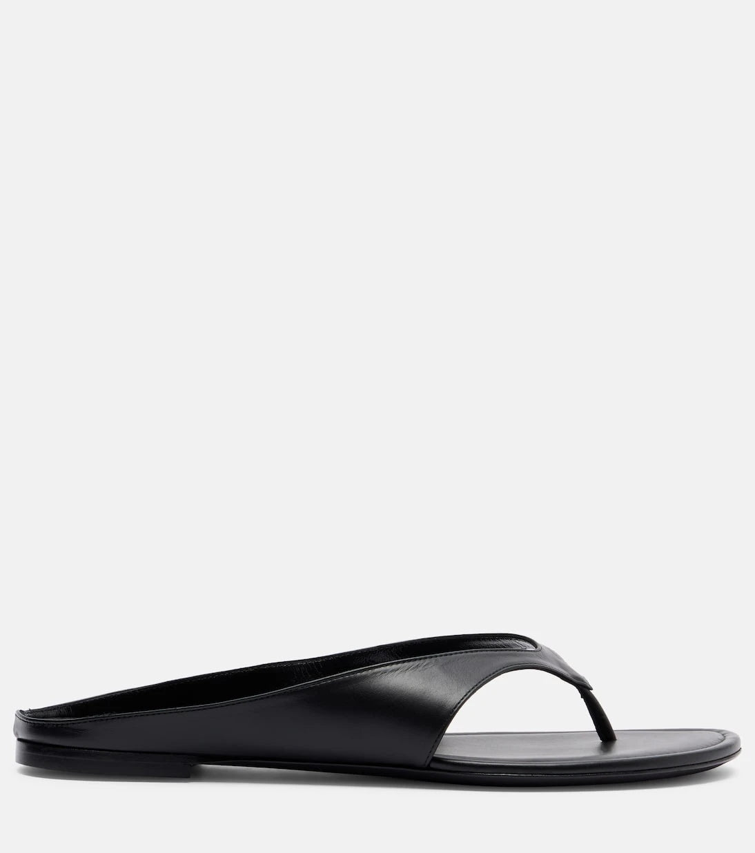 Herbert Levine - Sun-kissed leather thong sandals