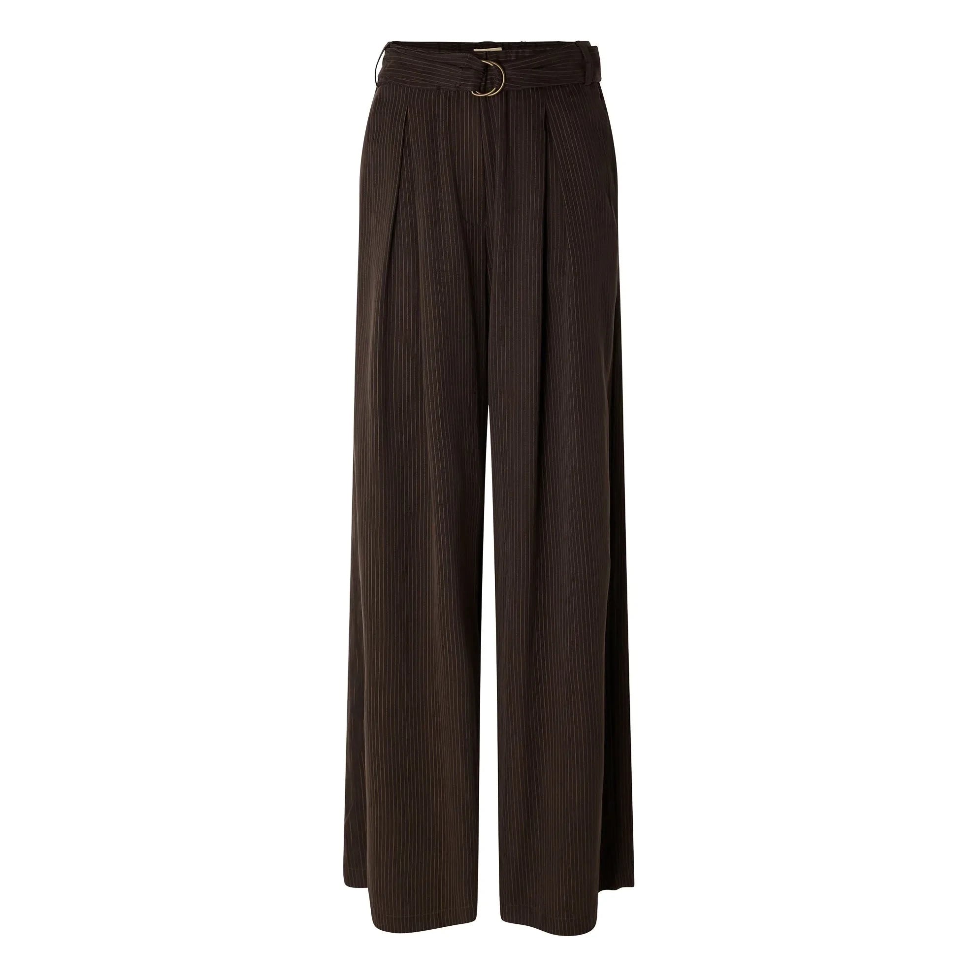 Sessùn - Rim C Striped Pants | Brown