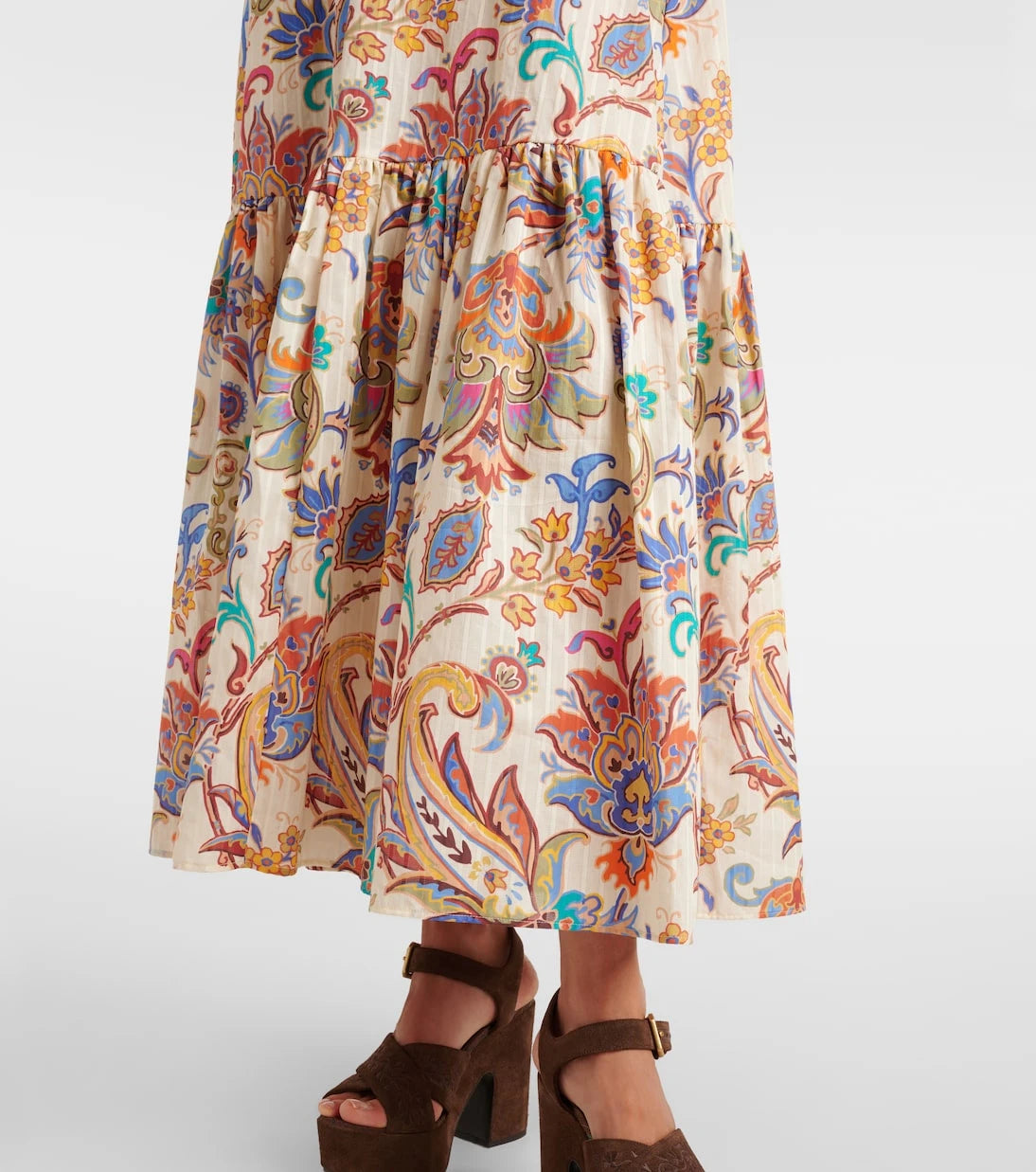 Etro - Paisley cotton maxi dress