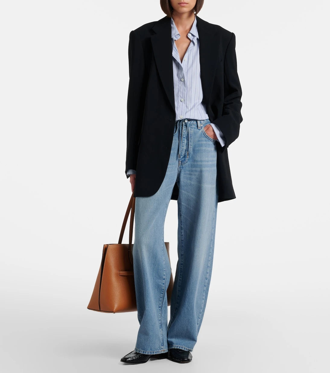 Frame - Off Duty wide-leg jeans