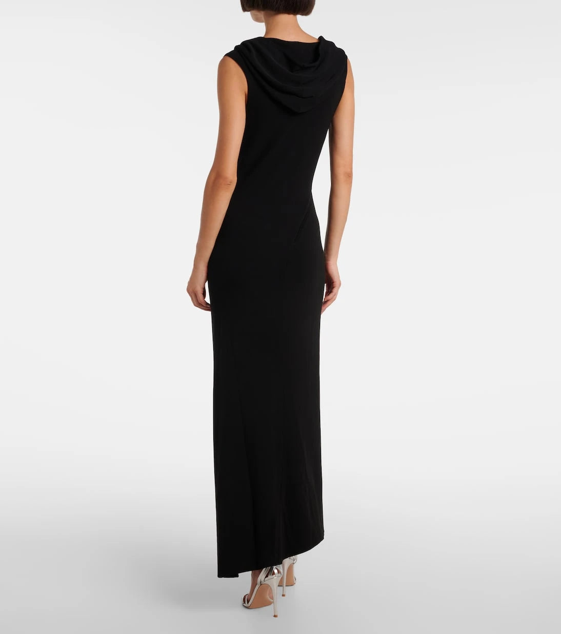 Mugler - Asymmetric jersey gown